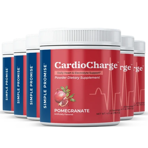 CardioCharge six-tub heart health and circulation bundle